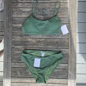 Andie Green Bikini Set
